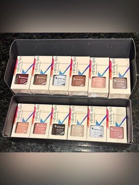 VENALISA Gel Nail Polish Set -12 Pcs - 7.5ml Sealed Bottles Hema Free **Exp 3/26